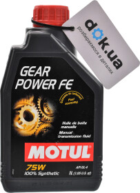Трансмісійна олива Motul Gear Power FE GL-4 75W синтетична