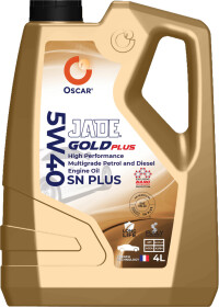 Моторное масло Oscar Jade Gold Plus 5W-40 синтетическое