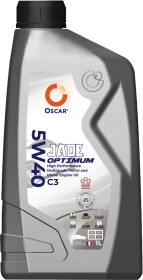 Моторное масло Oscar Jade Optimum C3 5W-40 синтетическое