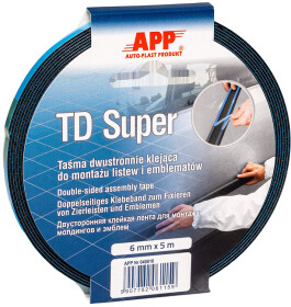 Двосторонній скотч App TD Super 040810 6 мм х 5 м