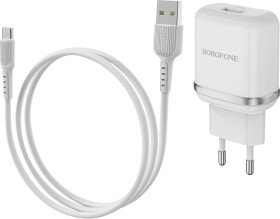 Сетевое зарядное устройство Borofone BA36A High Speed BA36ACW 18 Вт