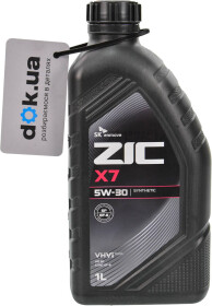 Моторна олива ZIC X7 5W-30 синтетична