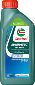Моторное масло Castrol Magnatec Hybrid 0W-16 синтетическое