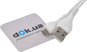 Кабель Hoco X37 X37MICROWHITE USB - Micro USB 1 м