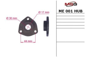 Насос ГУР MSG me001hub