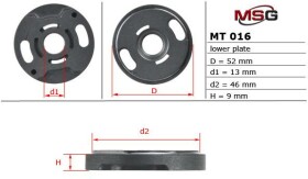 Насос ГУР MSG MT016LPLATE