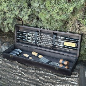 Набор шампуров MZavod Мастер BBQ PNBBQBLACK