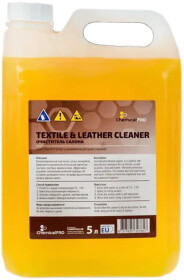 Очиститель салона ChemicalPRO Textile & Leather Cleaner новая машина 5000 мл