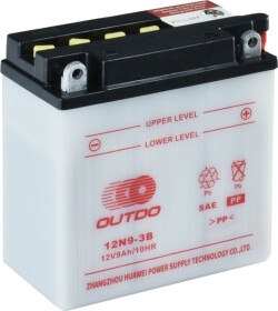 Аккумулятор Outdo 6 CT-9-R 12N9-3B