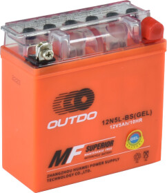 Аккумулятор Outdo 6 CT-5-R 12N5L-BSGEL