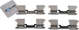 Комплектующие дисковых тормозных колодок Frenkit 901762