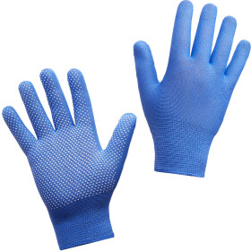 Рукавички робочі Vitol нейлонові сині