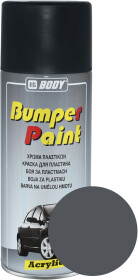Аерозольна фарба HB Body Bumper Paint темно-сіра матова 400 мл