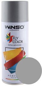 Аерозольна фарба Winso Fly Color перламутрова світло-сіра RAL 9022 глянсова 450 мл