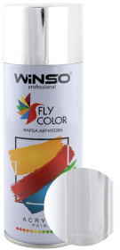 Аэрозольная краска Winso Fly Color хром глянцевая 450 мл