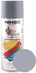Аерозольна фарба Winso Fly Color срібний металік глянсова 450 мл