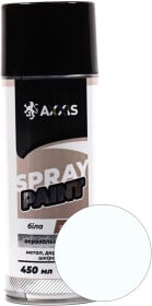 Аэрозольная краска Axxis Spray Paint белая RAL 9003 глянцевая 450 мл