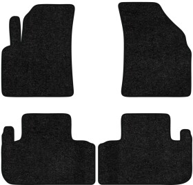 Комплект килимків EVAtech Standart CT21868PVC4VEB чорний