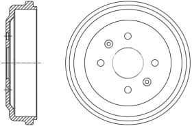 Тормозной барабан Hi-Q sd3054
