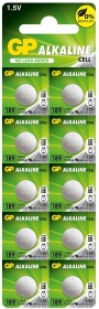 Батарейка GP Alkaline cell 4891199015519 LR54 1,5 V 10 шт