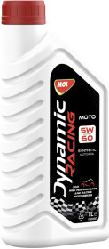 Моторное масло 4T MOL Dynamic Moto Racing 5W-60 синтетическое