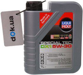 Моторна олива Liqui Moly Special Tec DX1 5W-30 синтетична