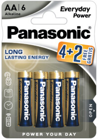 Батарейка Panasonic Everyday Power LR6REE/6B2F AA (пальчиковая) 1,5 V 6 шт