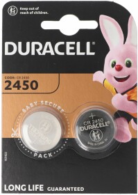 Батарейка Duracell CR2450 CR2450 3 V 2 шт