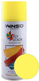Аэрозольная краска Winso Fly Color желтый 450 мл