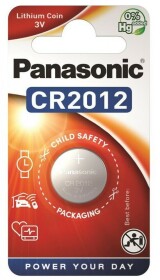 Батарейка Panasonic CR-2012EL1B CR2012 3 V 1 шт