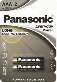 Батарейка Panasonic Everyday Power LR03REE/2BR AAA (мізинчикова) 1,5 V 2 шт