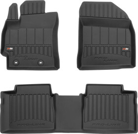 Комплект ковриков Frogum Proline 3D FG3D407701 черный