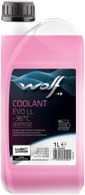 Готовый антифриз Wolf Evo LL G12 evo розовый -36 °C