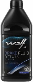 Тормозная жидкость Wolf LV DOT 3 / DOT 4 ABS ESP
