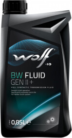 Трансмиссионное масло Wolf BW Fluid Gen II + синтетическое