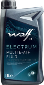 Трансмісійна олива Wolf Electrum Multi E-ATF Fluid синтетична