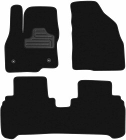 Комплект ковриков Pro-Eco X PE1090533 черный без логотипа