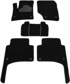 Комплект ковриков Pro-Eco X PE1001149 черный без логотипа