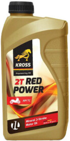 Моторное масло 2T KROSS Red Power минеральное