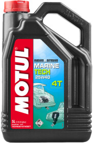 Моторное масло 4T Motul Inboard & Outboard Marine Tech 25W-40 полусинтетическое