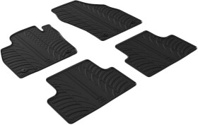 Комплект килимків GledRing GR0652 чорний