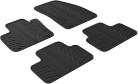 Комплект килимків GledRing GR0393 чорний