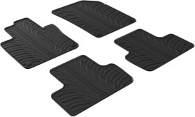 Комплект килимків GledRing GR0392 чорний