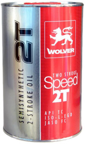 Моторна олива 2Т Wolver Two Stroke Speed напівсинтетична