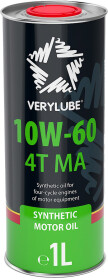Моторное масло 4T Xado Verylube 10W-60 синтетическое