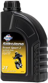 Моторное масло 2T Fuchs Silkolene Scoot Sport 2 синтетическое