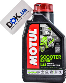 Моторное масло 2T Motul Scooter Expert полусинтетическое