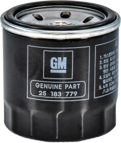 Масляный фильтр General Motors 25183779