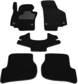 Комплект ковриков Pro-Eco X PE1007223 черный без логотипа