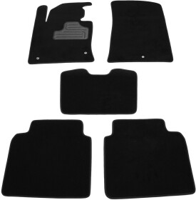 Комплект ковриков Pro-Eco X PE1008625 черный без логотипа